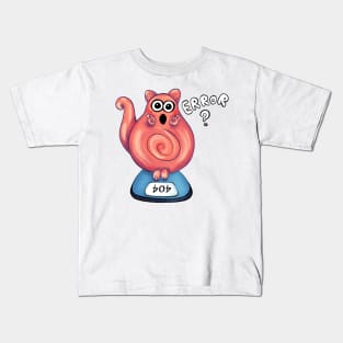 Cat on a diet Kids T-Shirt